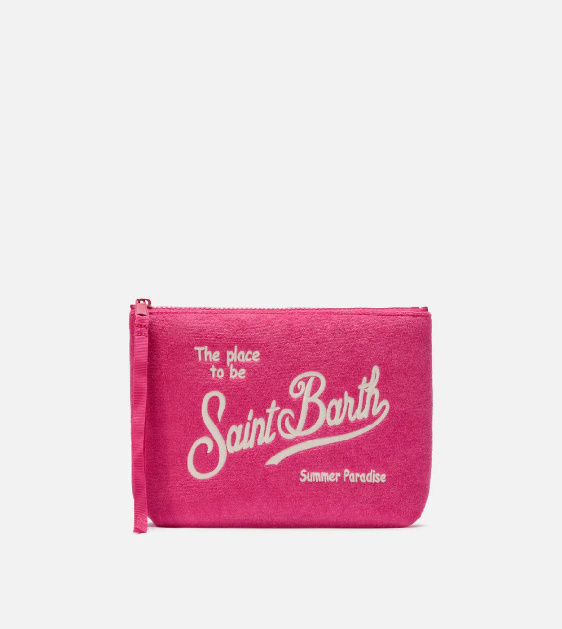 Pochette Fucsia Effetto Spugna
