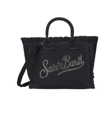 Borsa Media Strass Nera Premium