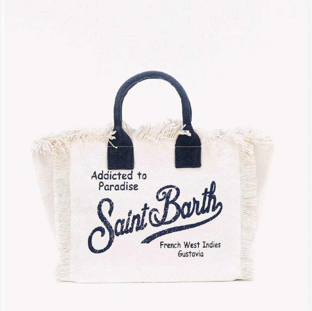 Borsa Media Bianca e Blu
