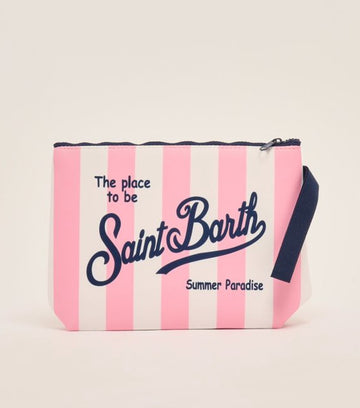 Pochette Righe Rosa