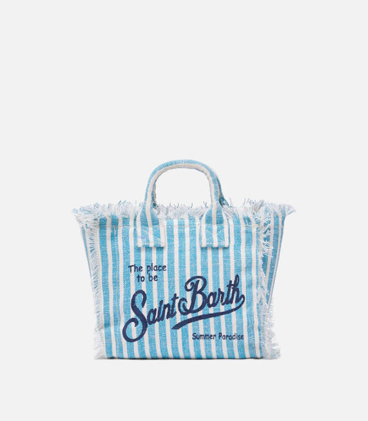 Mini Bag Righe Blu